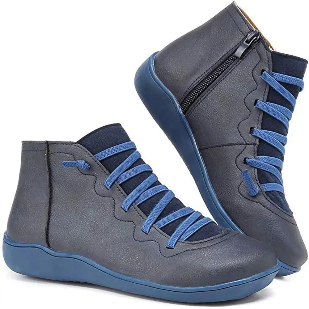 Azzurra™ | Sneakers alte con zip